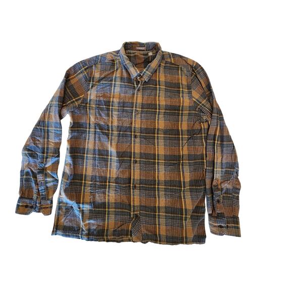 Toad & Co Other - Toad & Co Men's Plaid Flannel Button Up SZ XL Organic Cotton